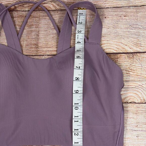 Lululemon Like a Cloud Longline Ribbed Bra Size 4 D/DD Cups - Picture 11 of 11